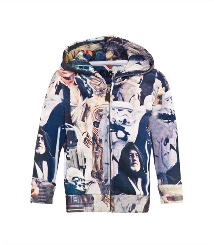 Gifts for 9 year olds - Vintage starwars photo print hoodie