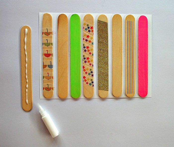 Make a personalized popsicle stick puzzle photo - step 3
