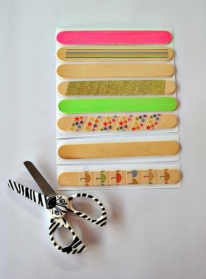 Make a personalized popsicle stick puzzle photo - step 4