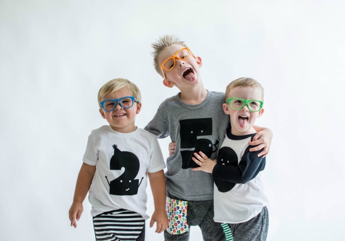 An adorable collection of toddler birthday shirts (well, they actually go up to age 6). Plus they're unisex too. 