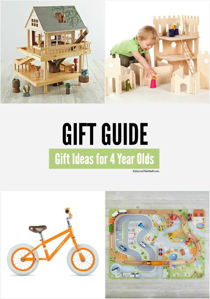 Gifts for 4 year olds - fun toys and games that spark the imagination and creativity in preschoolers.