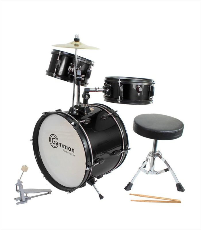 Complete Junior Drum Set | A great gift idea for a musical 3 year old 