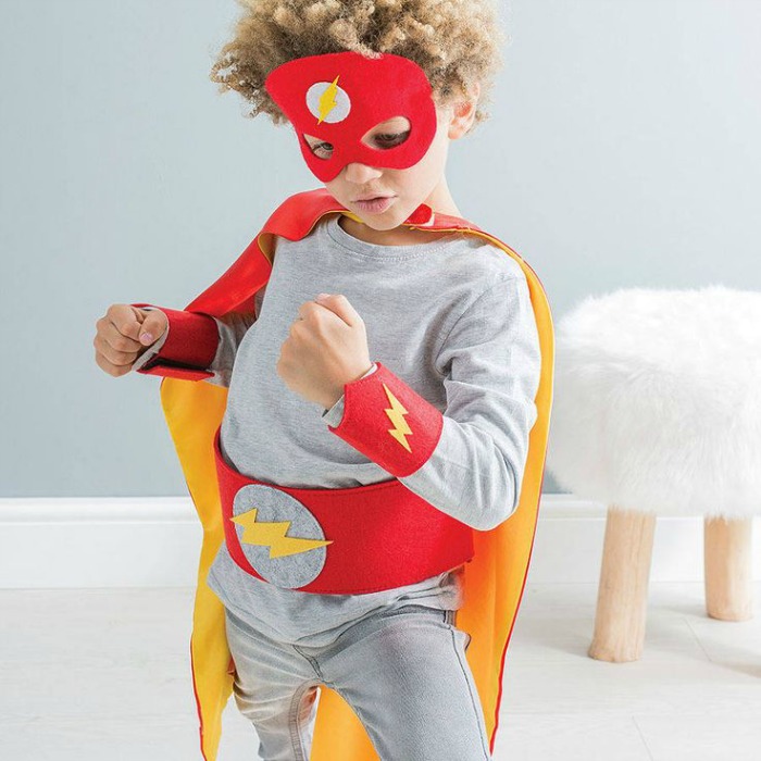 Gifts for 4 year olds - personalized superhero kit