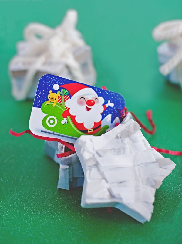 Make your own gift wrap - star pinata gift wrap