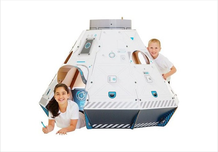 DIY the Coolest Intergalactic Ride with Makedo's Cardboard Space Pod Kit