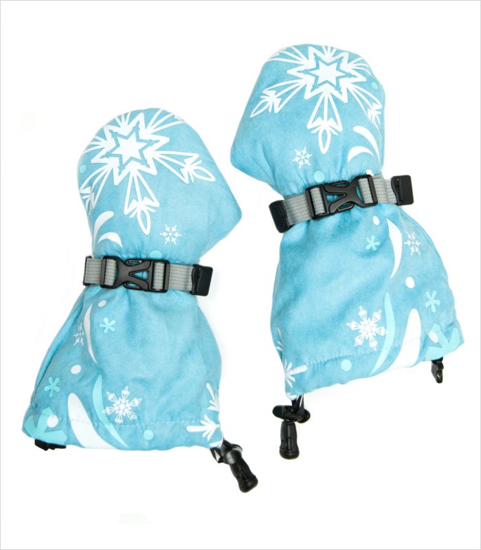 Mittyz thumbless gloves - snow princess mitts