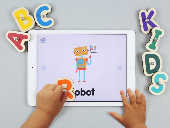 Smart tablet toys: Smart Letters and Numbers is designed to make spelling and math way more hands-on.