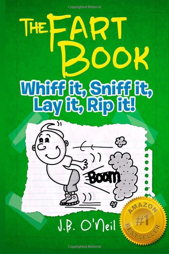 Poop gifts for kids of all ages - fart book