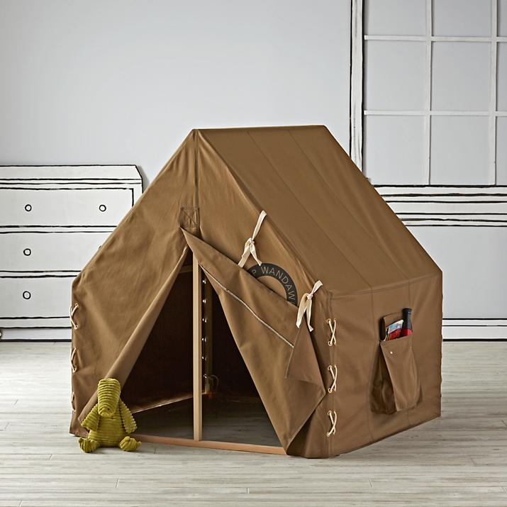 Indoor camping ideas for kids - Explorer playhouse tent