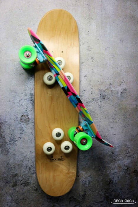 8 Skateboard Storage Solutions for a Clutter Free Home