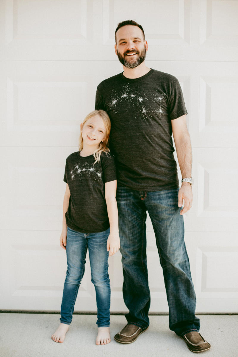 Father Daughter Shirts - Big Dipper Little Dipper Tees