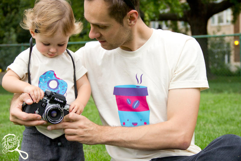 Father Daughter Shirts - Team Coffee Matching Shirts