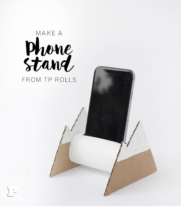 Things to make for fathers day - cardboard phone stand