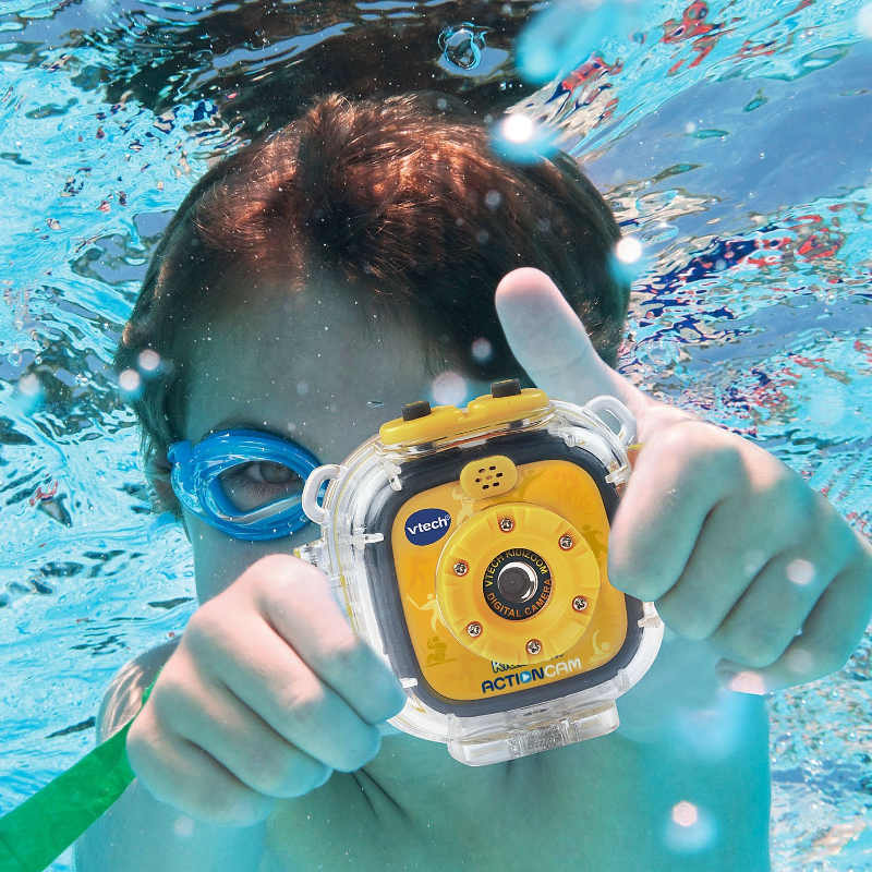 Vtech Kidizoom Action Cam - A great multiuse camera for little advnturers. Perfect for taking underwater selfies too!