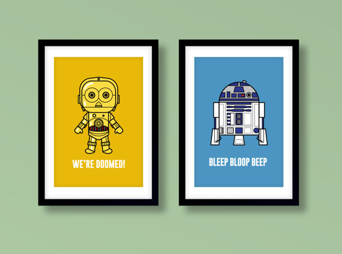 Best Star Wars Gifts - Star Wars Wall Art