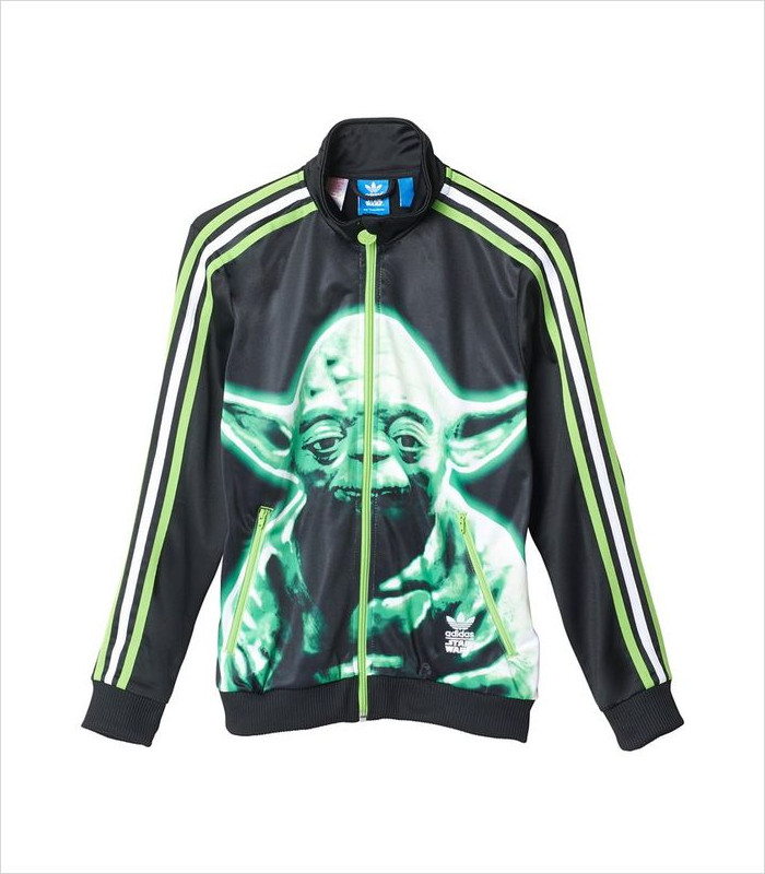 Star Wars Apparel for Kids - Adidas Originals Star Wars Yoda Track Top