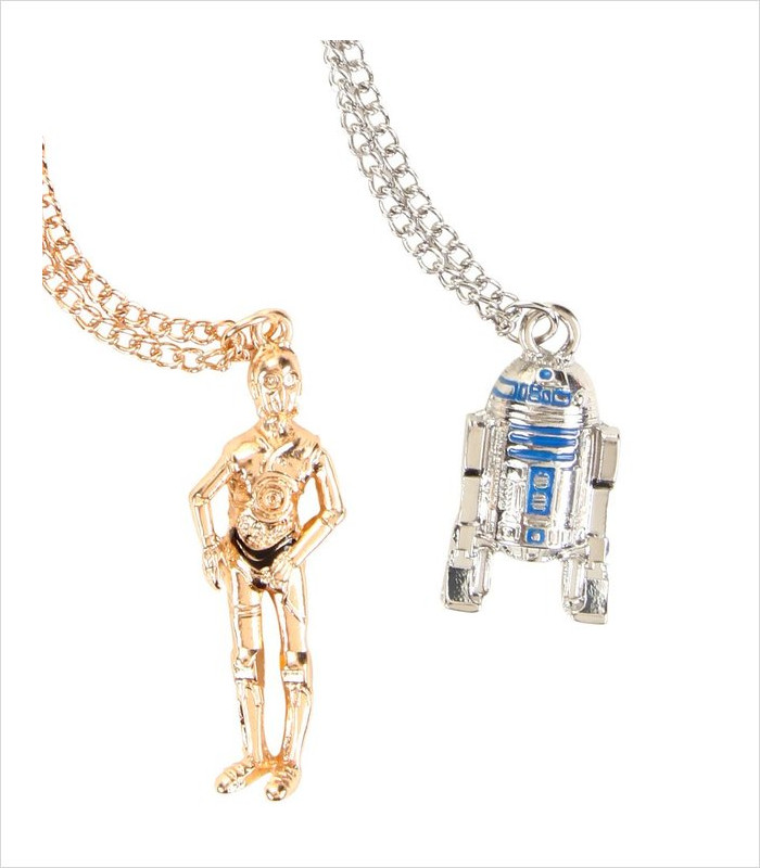 Star Wars Apparel for Kids - C-3PO & R2-D2 Necklace Set