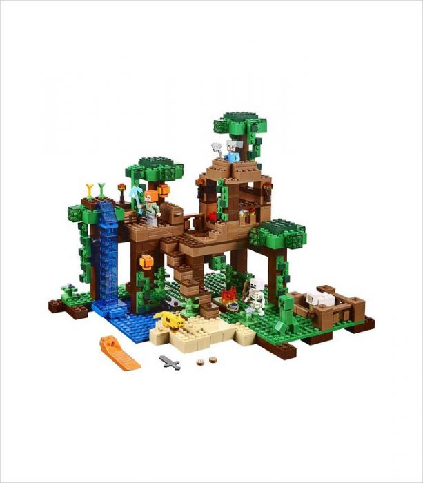 Coolest LEGO sets for kids - LEGO Minecraft The Jungle Tree House ...