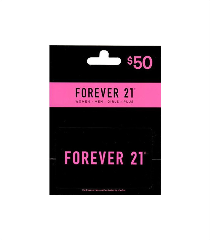 Gifts for Tween Girls - Forever 21 Gift Card