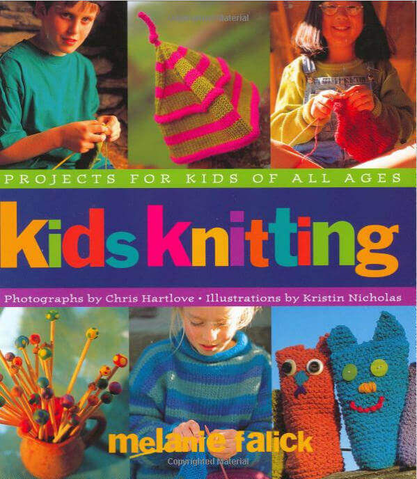 Gift Ideas for Girls Age 10 - Kids Knitting Book