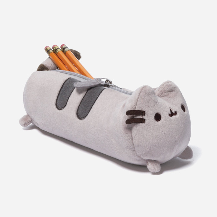 Pencil Cases for Kids-GUND Pusheen Pencil and Accessory Case