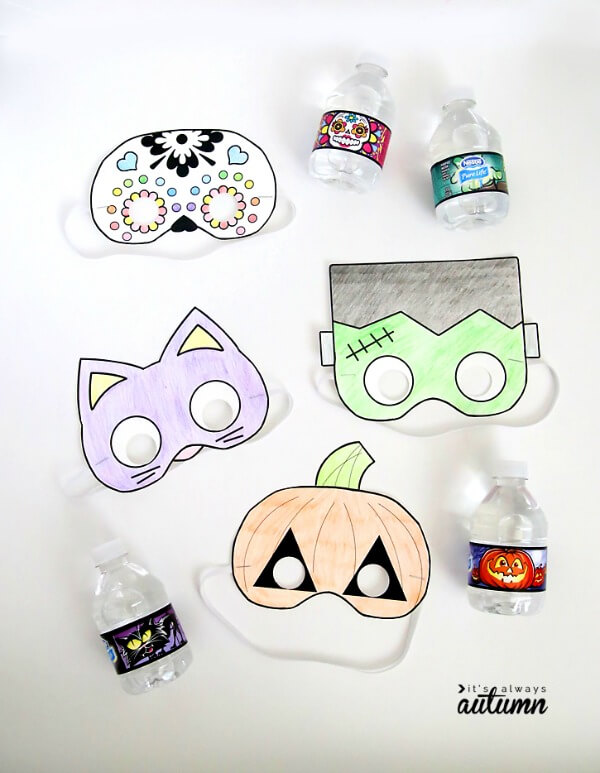 Printable Halloween Masks (via It's Always Autumn)