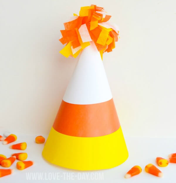 Candy Corn Printable Party Hats (via Love the Day)