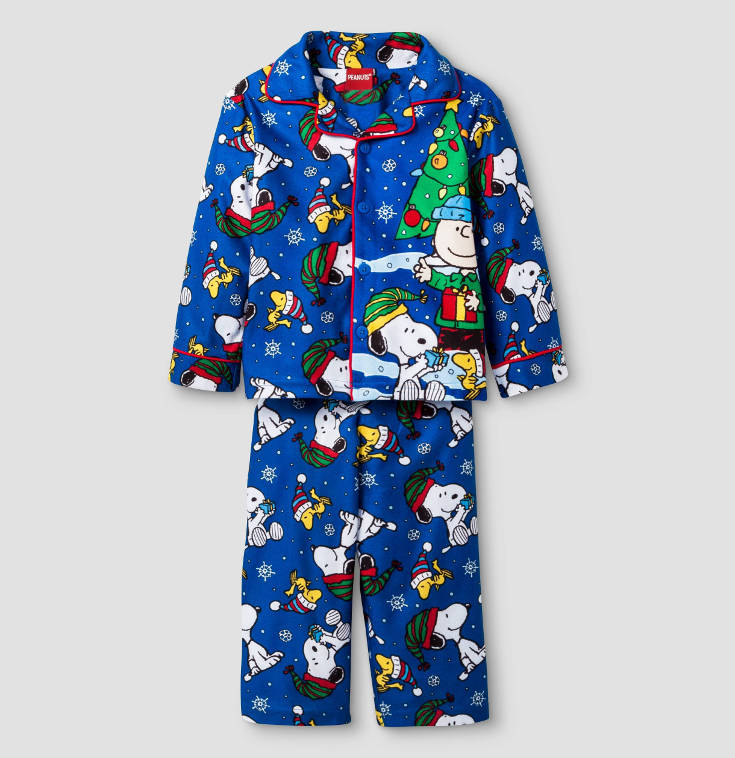 Warm, Fuzzy and Totally Cute Christmas Pajamas for Kids - Snoop Christmas style.