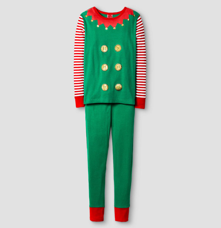 Warm, Fuzzy and Totally Cute Christmas Pajamas for Kids - for the excitable elf of the family