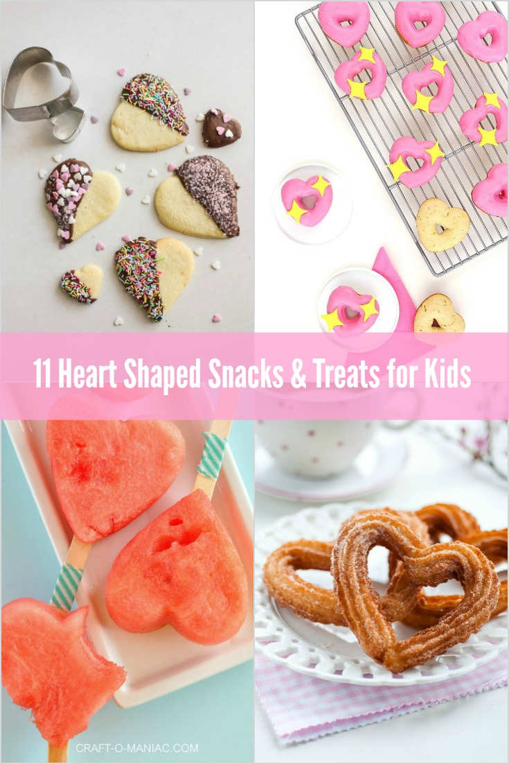  11 heart shaped snacks a you can make with your wee loved ones