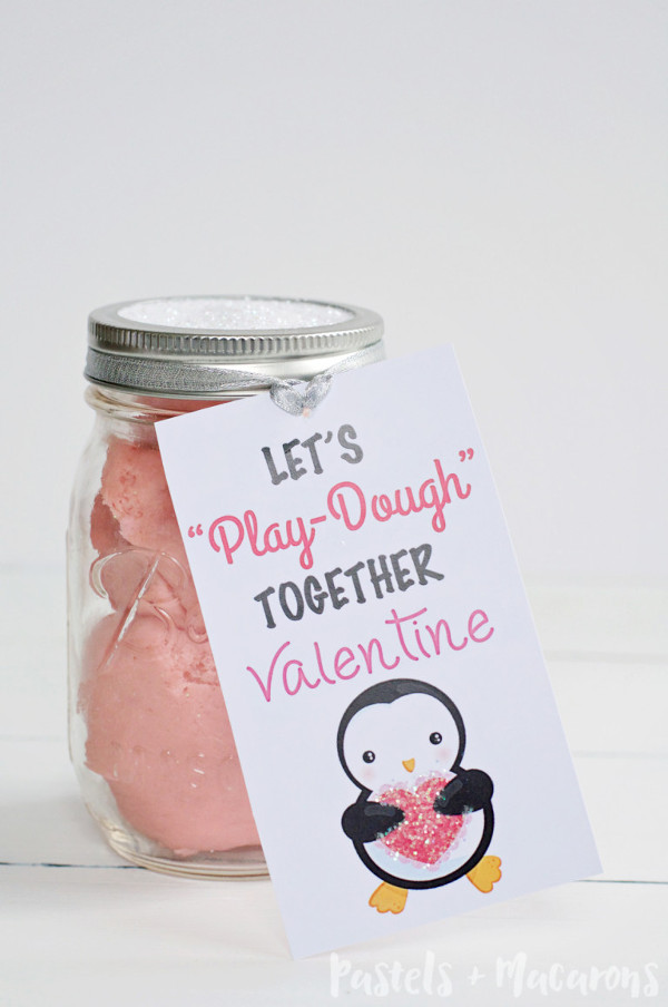 16 Last Minute Valentine Printables featuring Mason Jar Printable (via Pastels and Macarons)